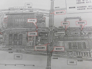 豊洲新市場の様子　見学説明会時の新市場な内部画像